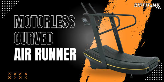 Motorless Curved Air Runner Kipfit Home Gym Equipment