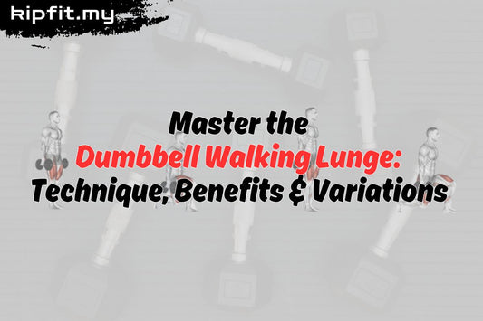Dumbbell Walking Lunge