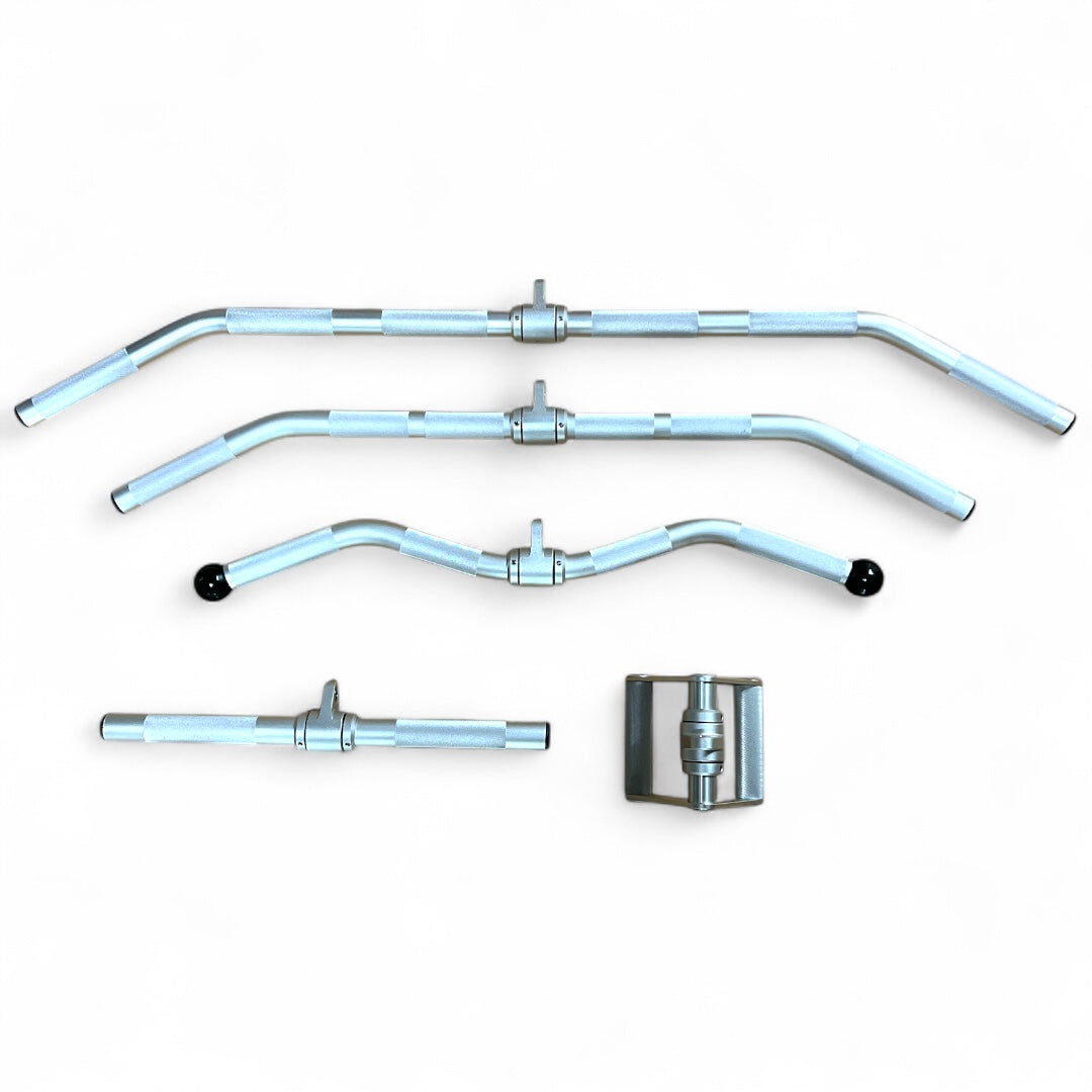 Premium Hollow Aluminium Cable Bar for Lat Pulldowns & Triceps. Gantry/Flying Bird Machine Ready