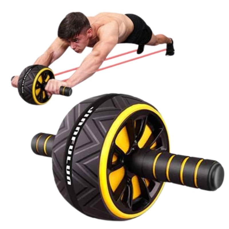 Abs Roller black with red