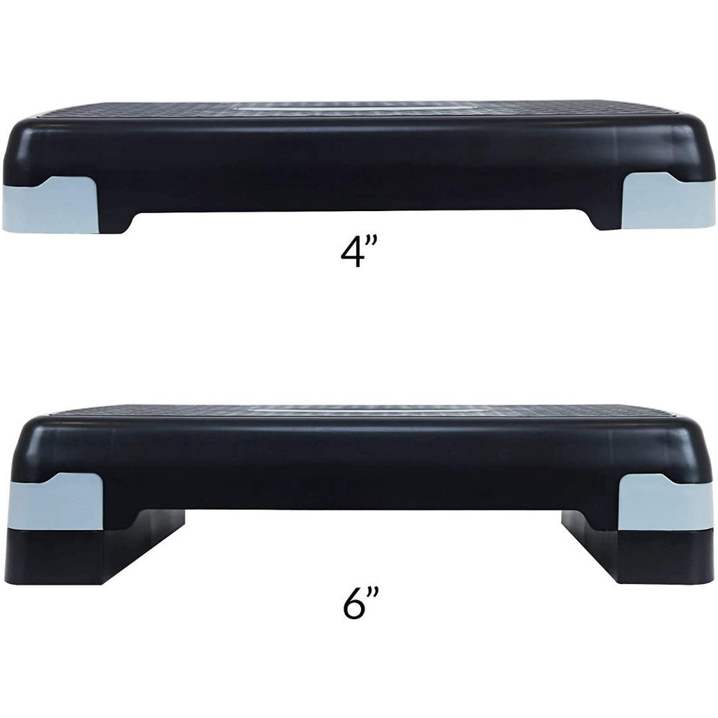 Adjustable Stepper Step Platform/Black Blue