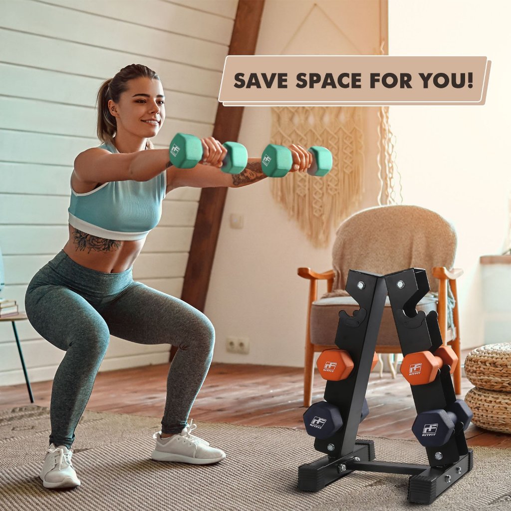 Ena 10 Tier Dumbbell Rack