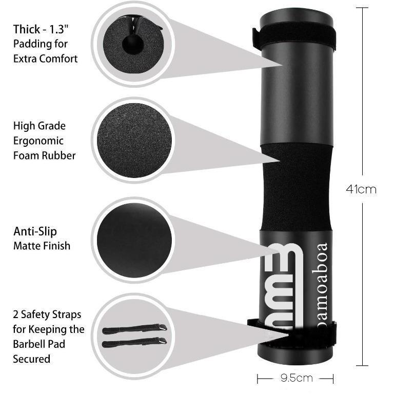 mmb Barbell Cushion/Black