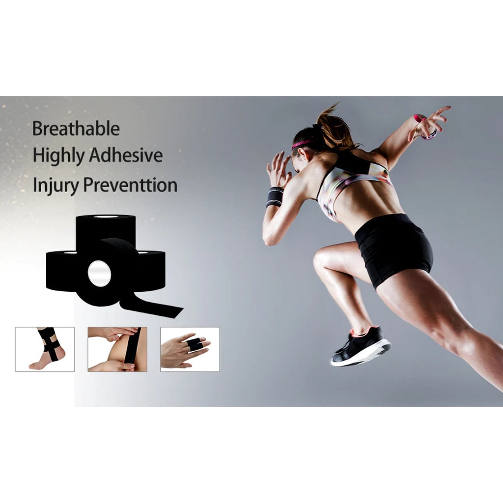 Black Athletic Sports Tape