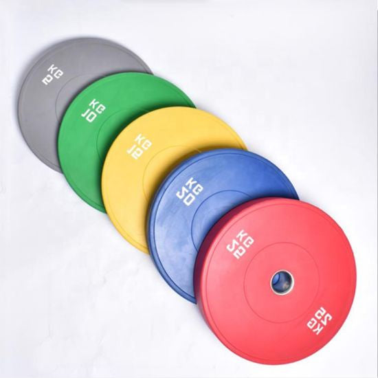 Coloured Bumper 5kg 10 kg 15kg 20kg 25kg sport equipment kipfit my