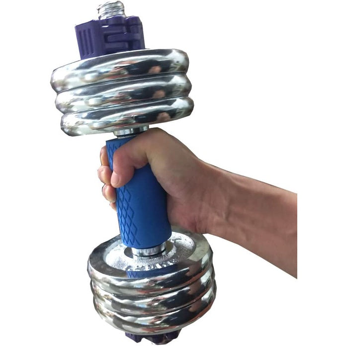 Dumbbell Bar Handle Grips - Standard Bar Grips for Weight Lifting Fitness Strength Training - Arm Chest Workout Machines