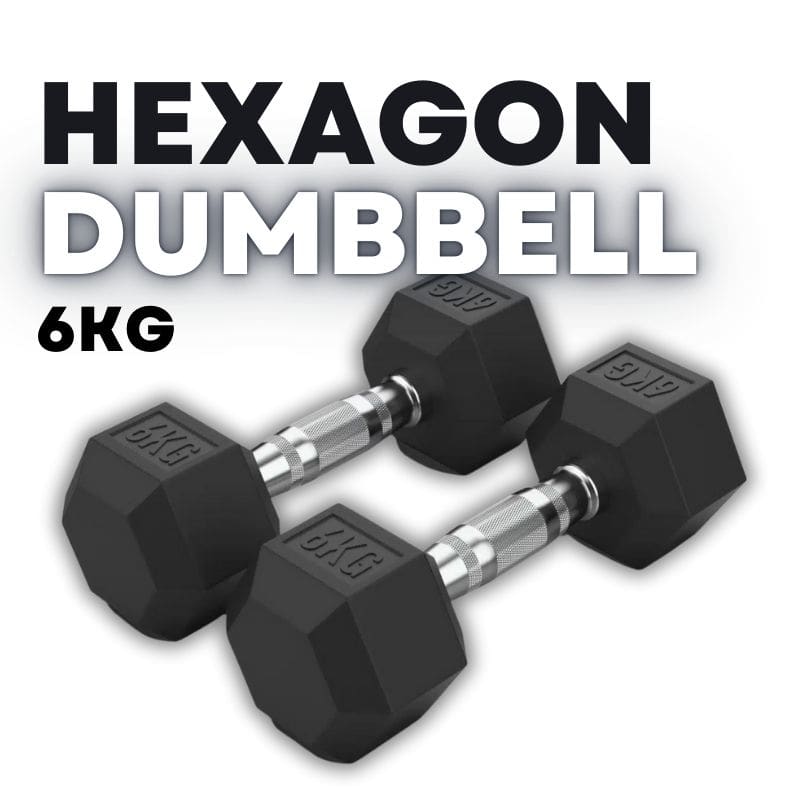 Hexagon hex Dumbbell 6kg kipfit