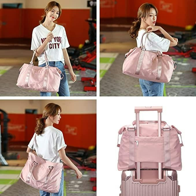 Kouda Travel Duffel Bag Pink