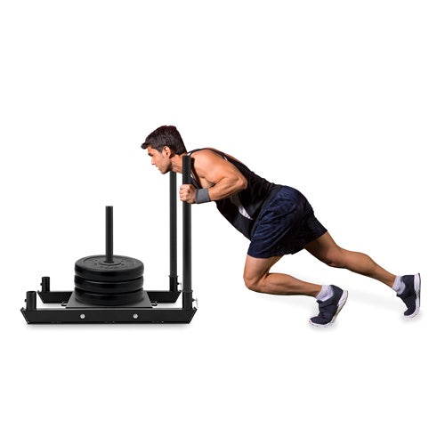 MMB Arma/Elkit Gym Fitness Sled Crossfit Prowler HYROX Sled Stainless Handles
