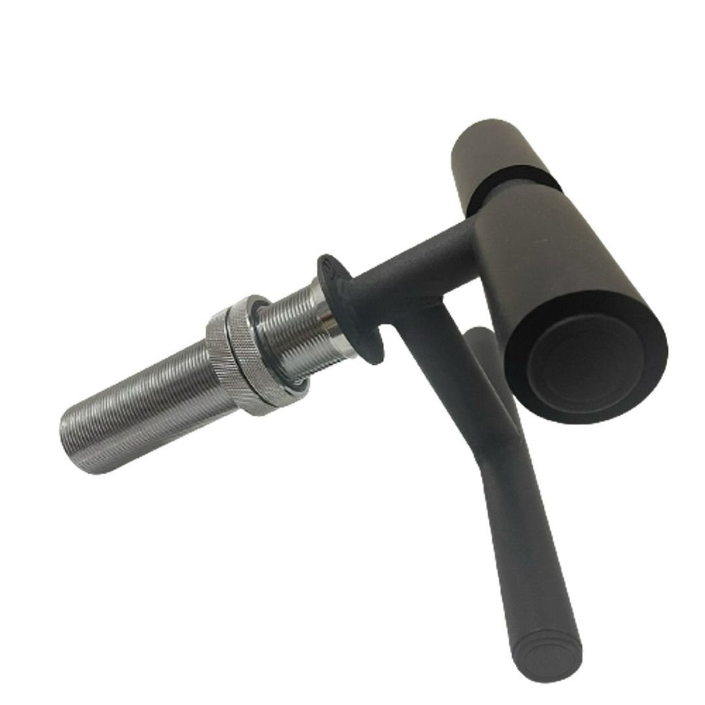 MMB Knimi Tib Bar - Tibialis Anterior Exercise Equipment for Strength Training Calves and Shins, Ripping Lower Leg Muscles, Compatible with 50mm Olympic Weight Plates and 25mm Standard Plates