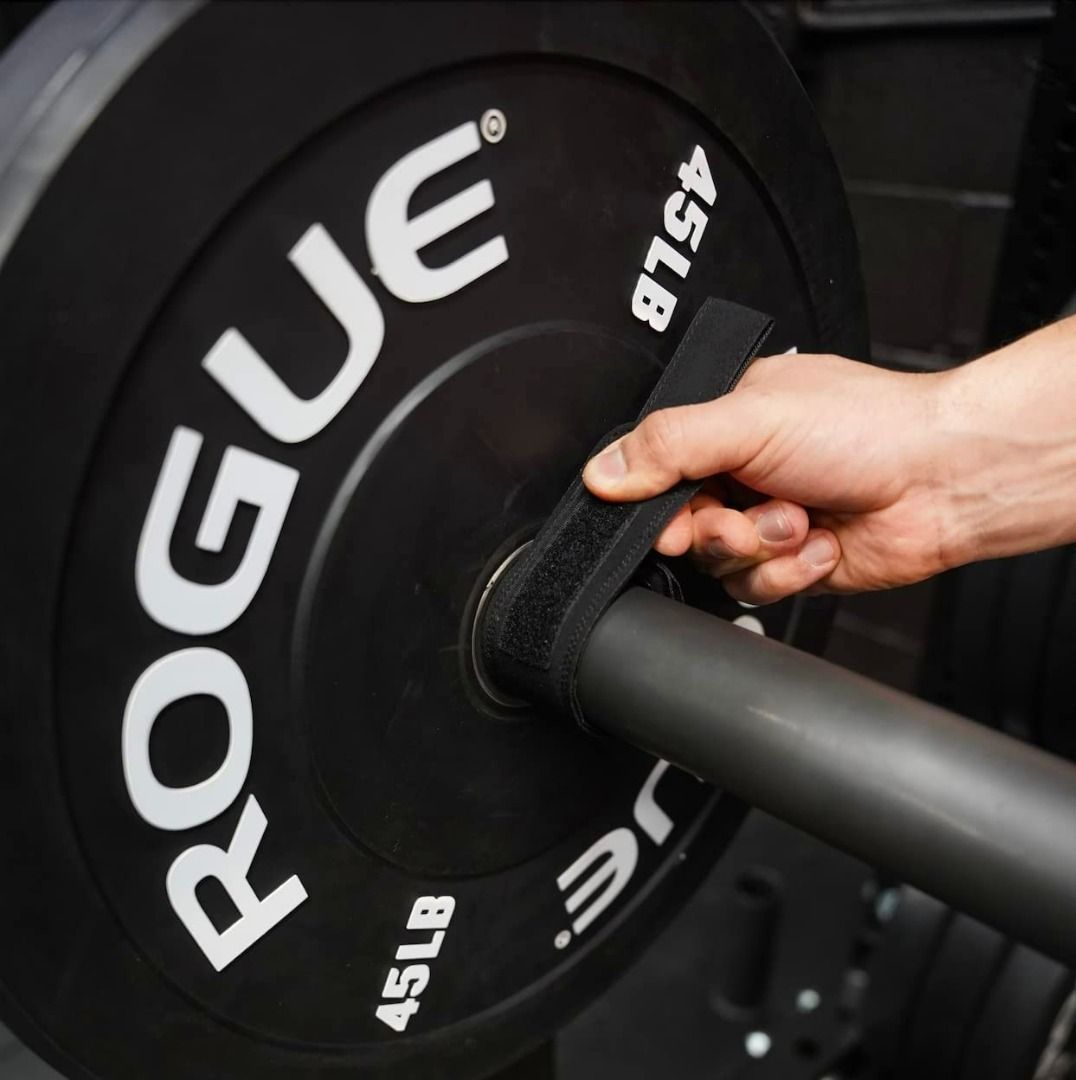 Moamoaboa Kwikklip Barbell Collars | Pair of 2” Olympic Barbell Clamps | Quick & Easy Adjustable Weight Clips | Perfect Clips for Powerlifting, Strongman, Any Training with a Bar