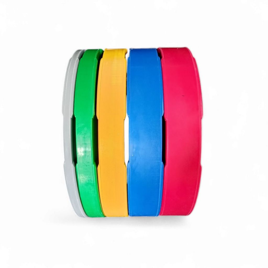 MMB Toxo Coloured Bumper Weight Plates One Pair