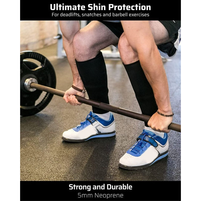 MMB Trotos Weightlifting Shin Guards