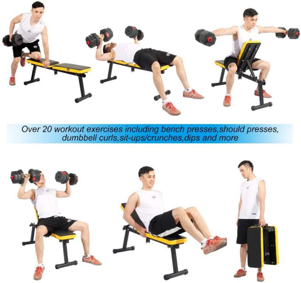 Maikang Yellow Gym Bench B11
