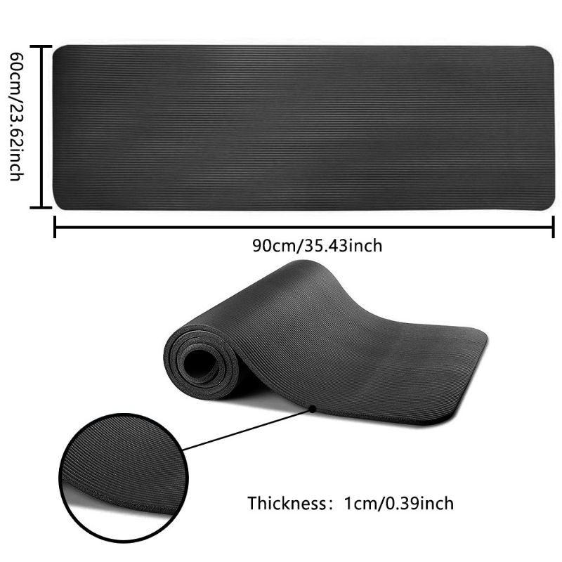 NBR Yoga Mat 10mm Pink
