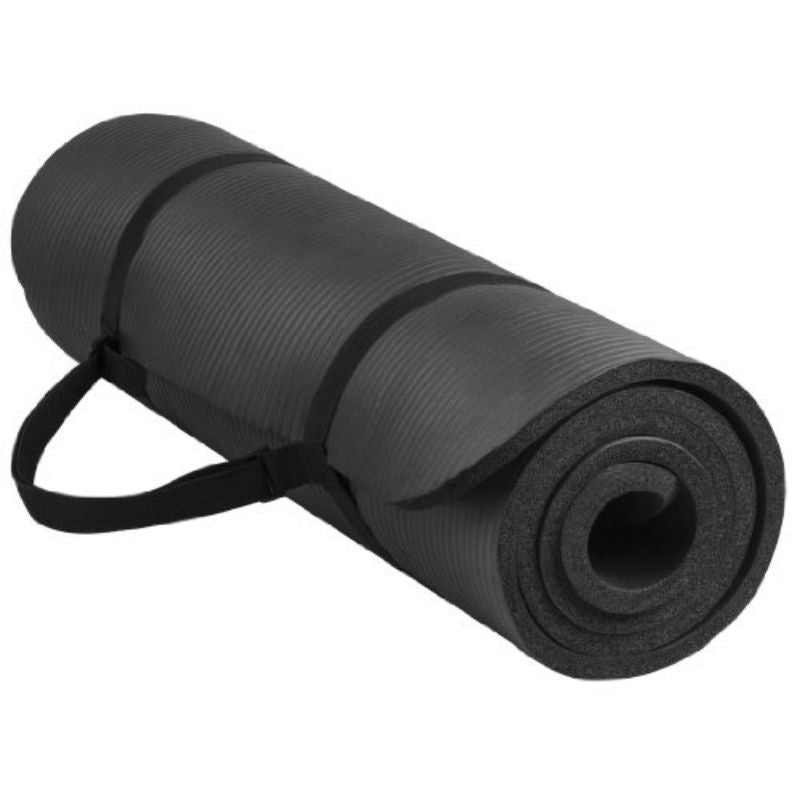 NBR Yoga Mat 10mm Black