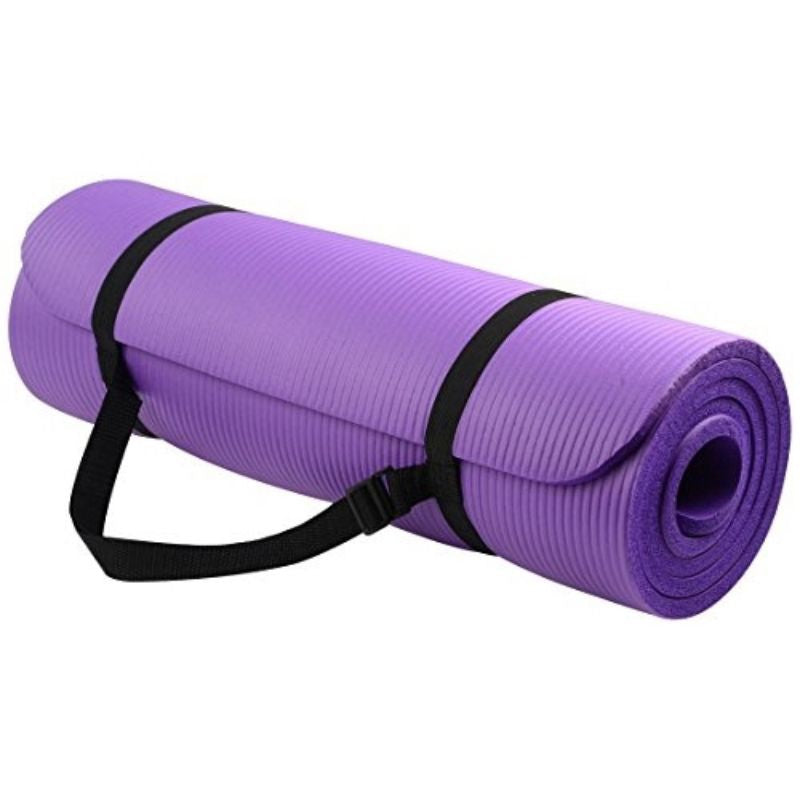 NBR Yoga Mat 10mm Purple