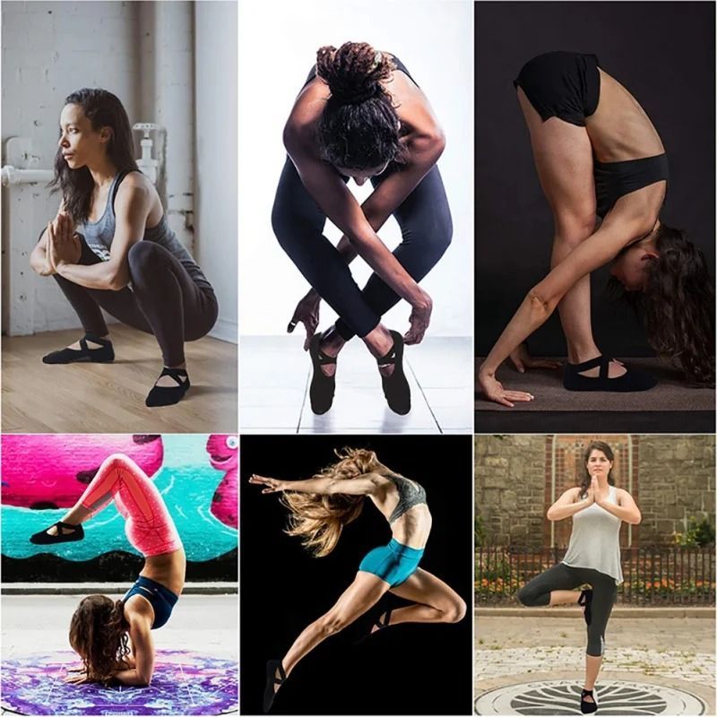 Pilates Yoga Socks Grey