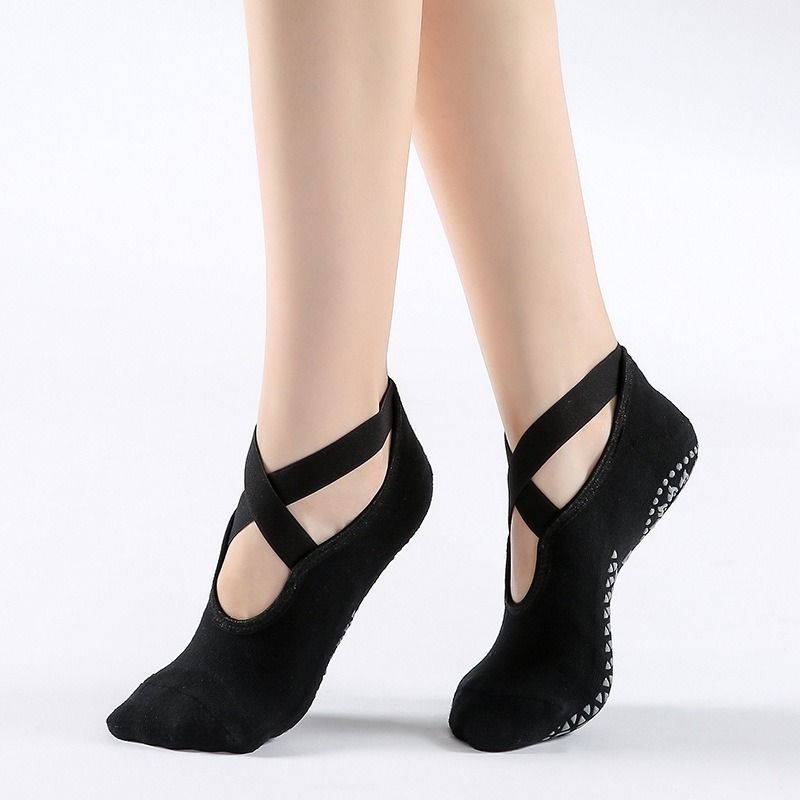Pilates Yoga Socks Black