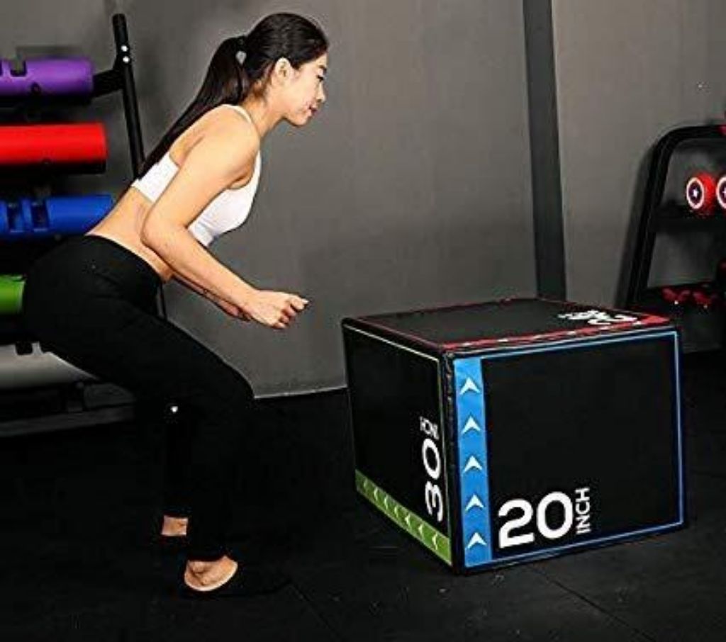 3 in 1 20‘’x24‘’x30‘’ Foam Plyometric Box Pylo Box