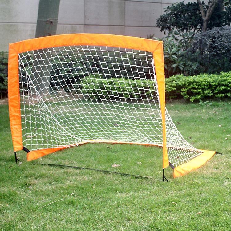 Backyard Soccer Goal - Portable Kids Soccer Net - Pop Up Folding Indoor + Outdoor Goals - 4' x 3'