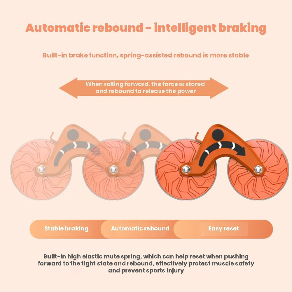 Rebound ABS Roller With Timer/Black