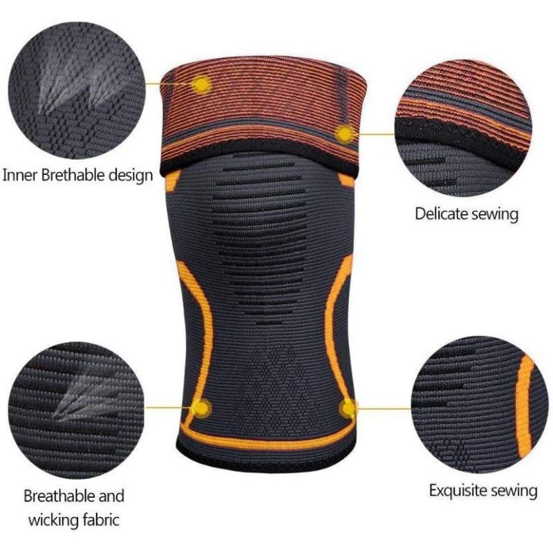 Compression Knee Guard Comfortable Breatheable Support Anti Slip Pain Relief Elastic Leg Protect