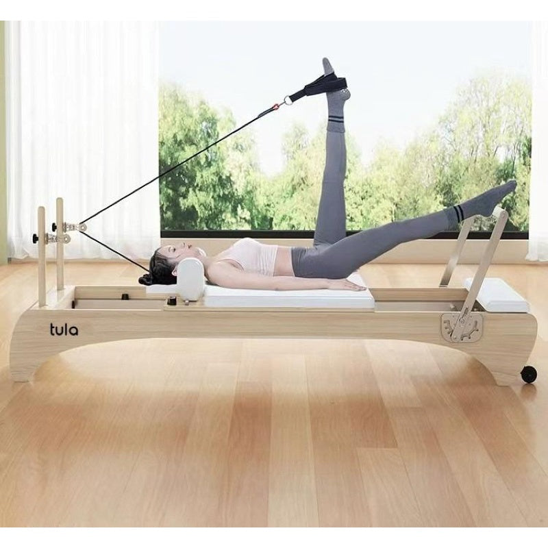 Tula Designer Reformer Model Vakra Beech Wood Pilates