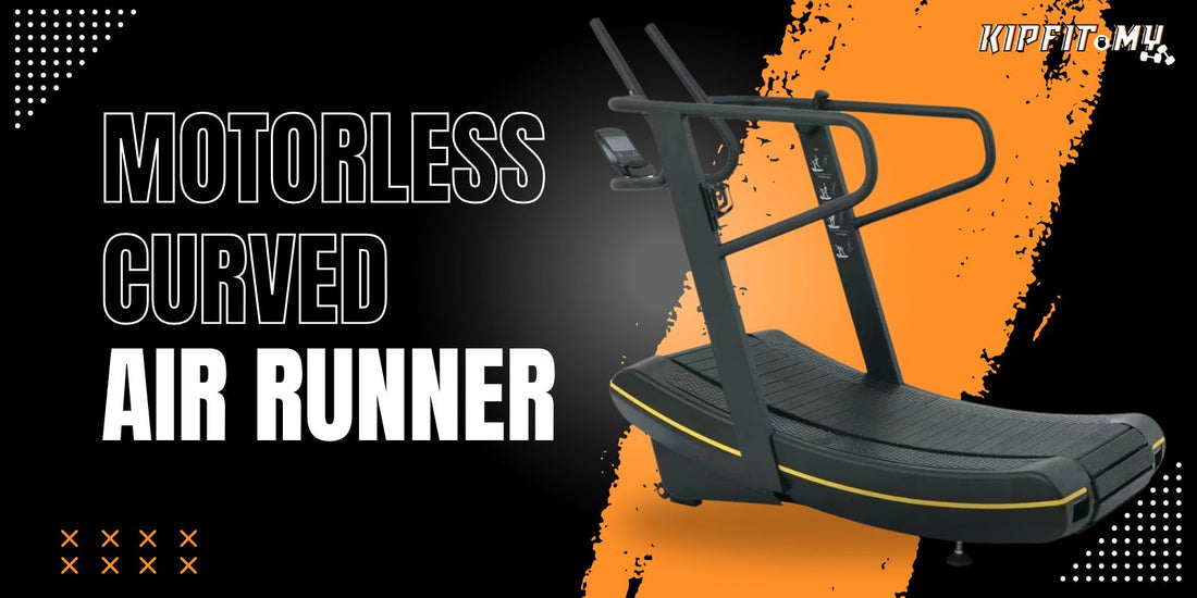 Motorless Curved Air Runner Kipfit Home Gym Equipment