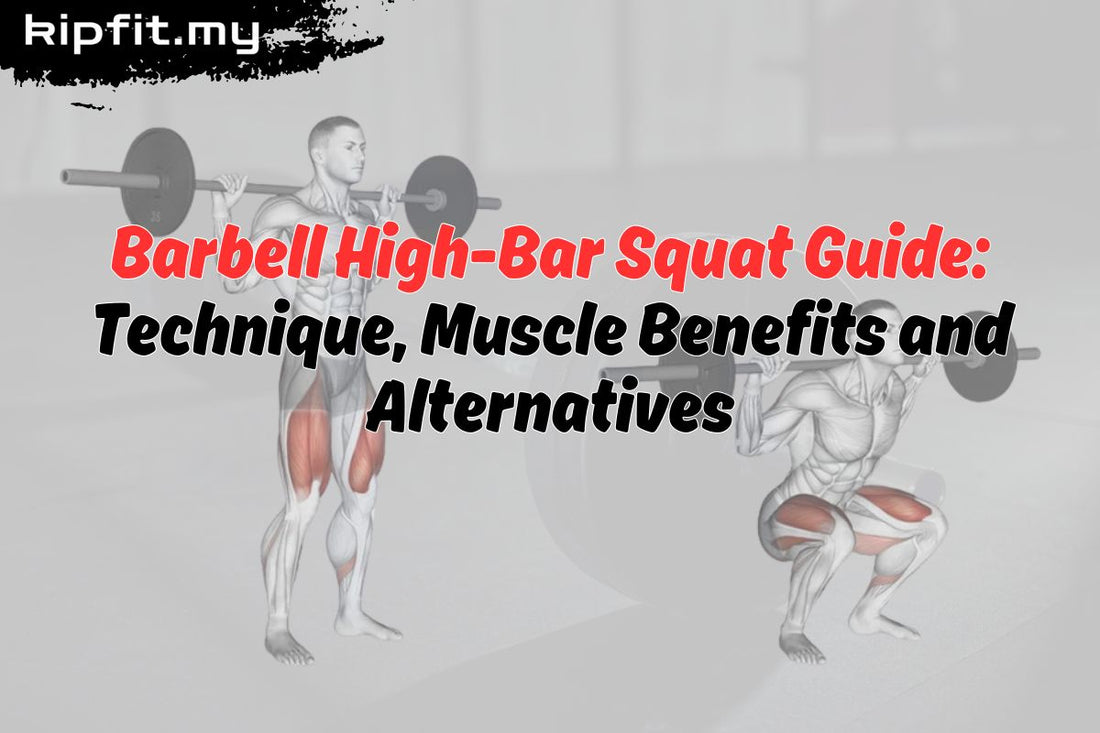 Barbell High-Bar Squat