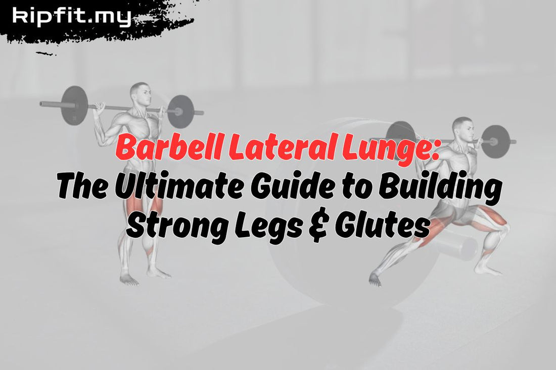 Barbell Lateral Lunge