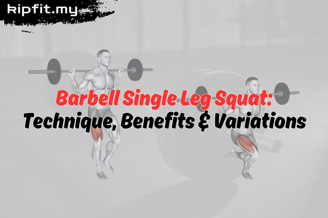 Barbell Single Leg Squat