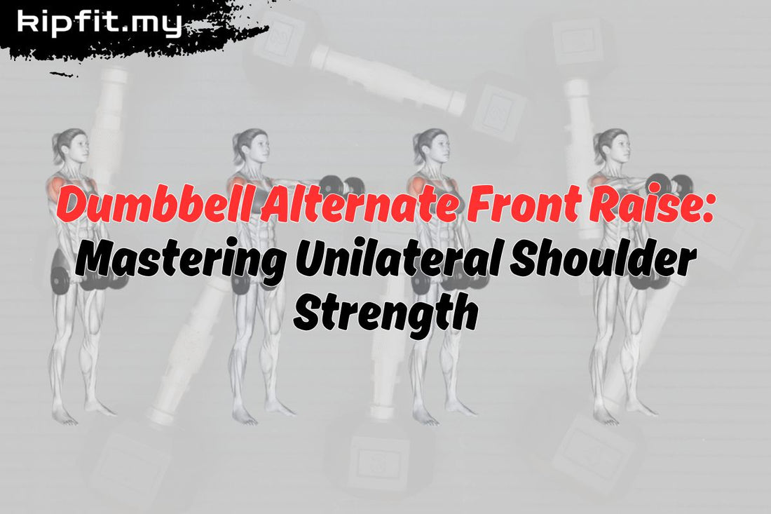 Dumbbell Alternate Front Raise