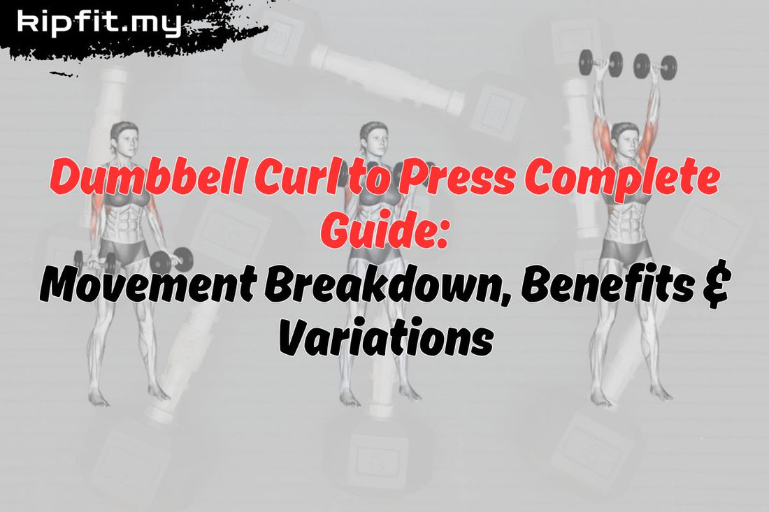 Dumbbell Curl to Press