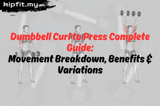 Dumbbell Curl to Press