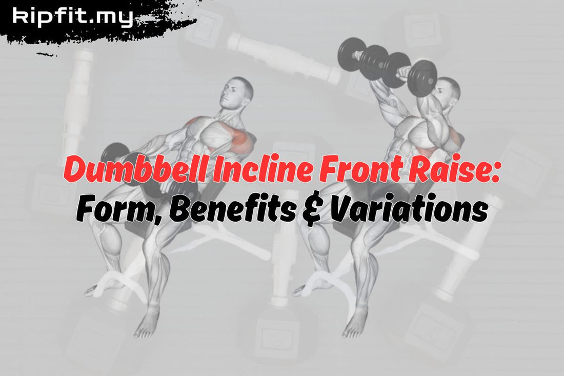 Dumbbell Incline Front Raise