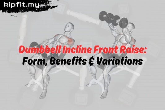 Dumbbell Incline Front Raise