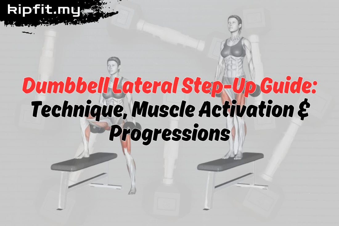 Dumbbell Lateral Step-Up
