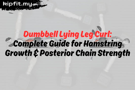 Dumbbell Lying Leg Curl