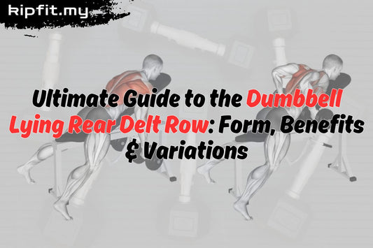 Dumbbell Lying Rear Delt Row