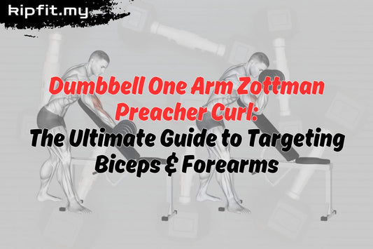 Dumbbell One Arm Zottman Preacher Curl