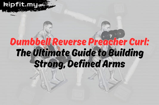 Dumbbell Reverse Preacher Curl
