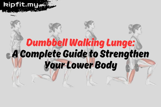 Dumbbell Walking Lunge
