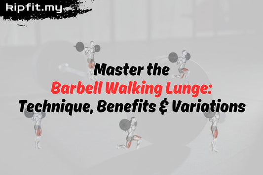 Barbell Walking Lunge