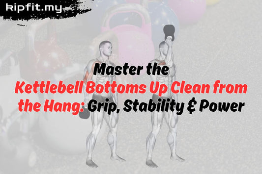 Kettlebell Bottoms Up Clean from the Hang