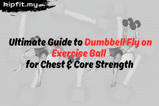 Dumbbell Fly on Exercise Ball
