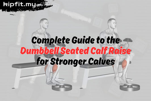 Dumbbell Seated Calf Raise