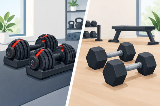 Adjustable Versus Fixed Dumbbells for Home Gyms