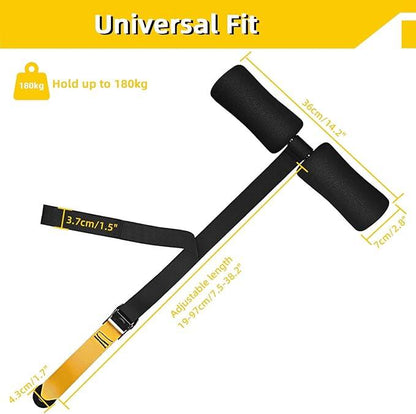 Nordic Curl, Adjustable Nordic Hamstring Curl Band for Leg Curls