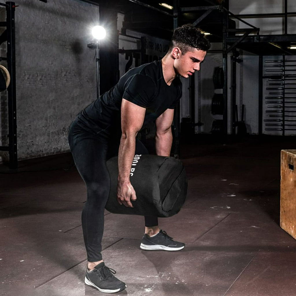 Training Sandbag, Heavy Duty Workout Sandbags Fitness Weights Sand Bags for Training, Exercise, Fitness, Cross, Military Conditioning, Strength Training